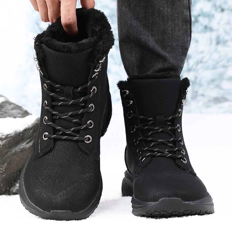 Hiking Boot Waterproof - 남성용 겨울 방수 스노우 부츠, 넓은