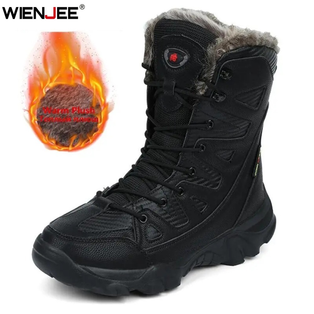 Winter Boot Insulated - 겨울 방수 남성 부츠 플러시 슈퍼