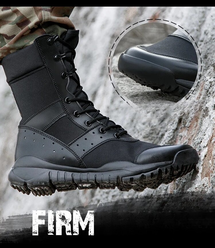 Hiking Boot Waterproof - 훈련용 경량 방수 전술 부츠 야외