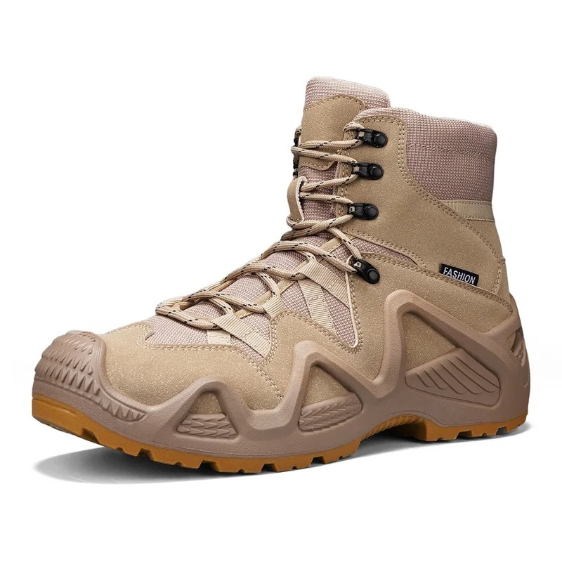 Hiking Boot Waterproof - 남성 전술 부츠 레이스업 브랜드 발목