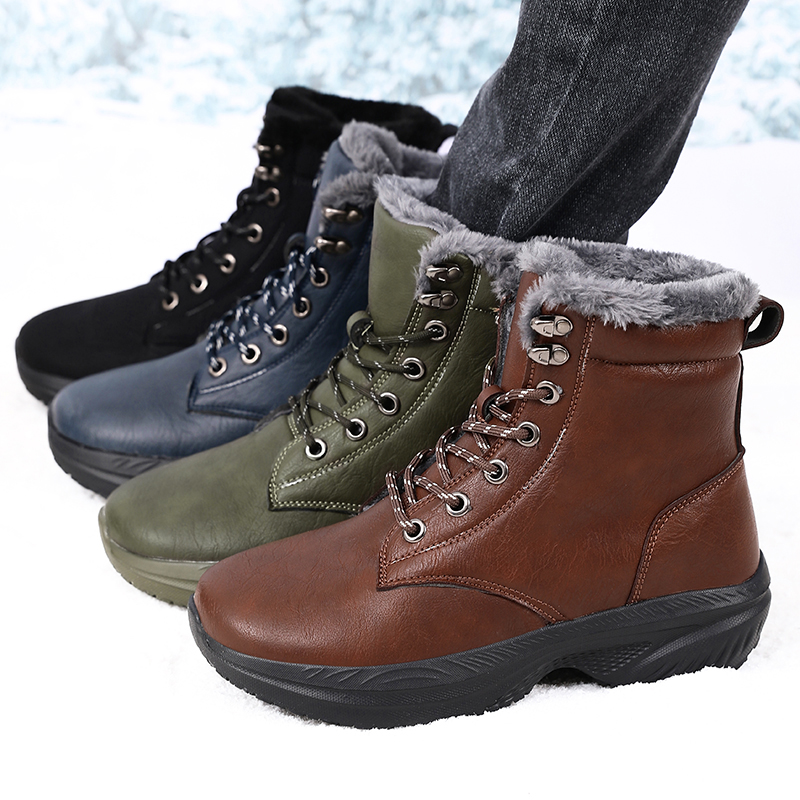 남성용 겨울 방수 스노우 부츠, 넓은 앞코 스니커즈,  - Hiking Boot Waterproof 리뷰 및 가격