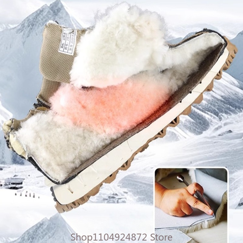 겨울용 따뜻한 양모 면화 남성 스노우 부츠 털 안감 두 - Winter Boot Insulated 리뷰 및 가격