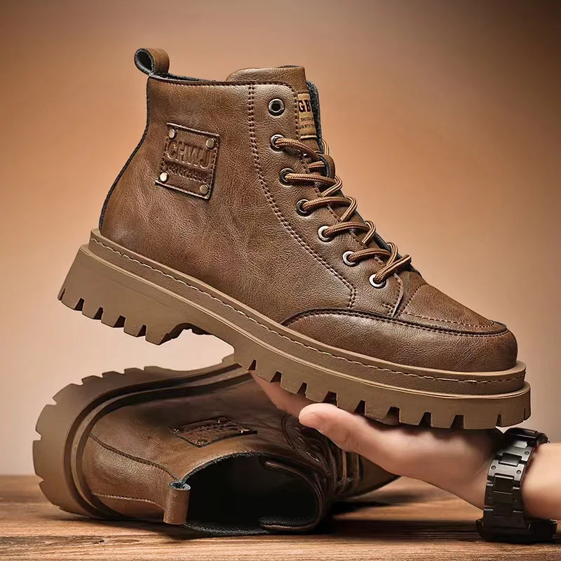 고품질 남성 부츠 플랫폼 하이킹 럭셔리 영국 스타일 가 - Hiking Boot Waterproof 리뷰 및 가격