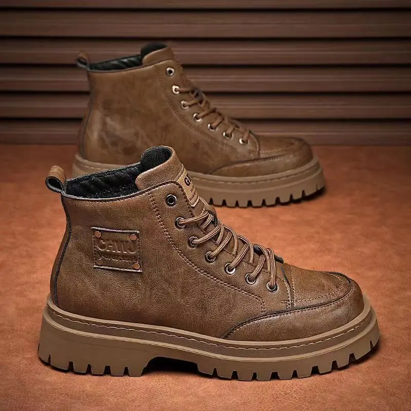 고품질 남성 부츠 플랫폼 하이킹 럭셔리 영국 스타일 가 - Hiking Boot Waterproof 리뷰 및 가격