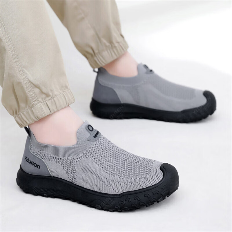 여름 남성 캐주얼 신발 탄성 슬립온 디자인 충돌 방지  - Men Shoes Ecco 리뷰 및 가격