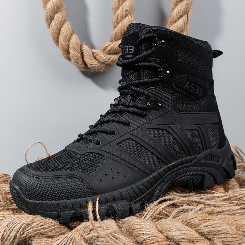 남성 전술 부츠 레이스업 사막 군사 작업용 발목 등산화 - Hiking Boot Waterproof 리뷰 및 가격