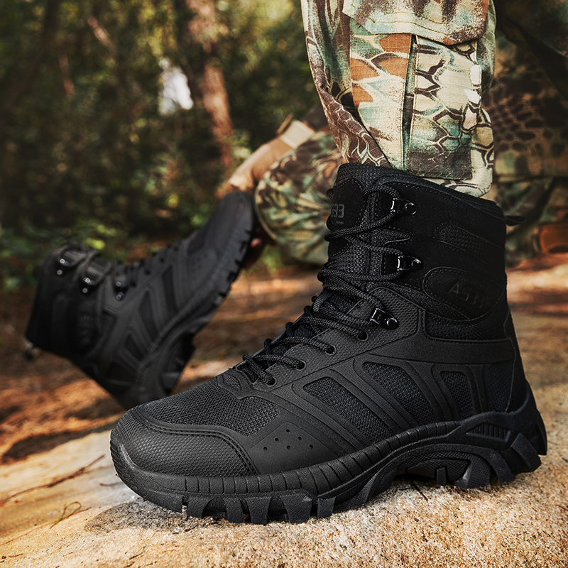 남성 전술 부츠 레이스업 사막 군사 작업용 발목 등산화 - Hiking Boot Waterproof 리뷰 및 가격