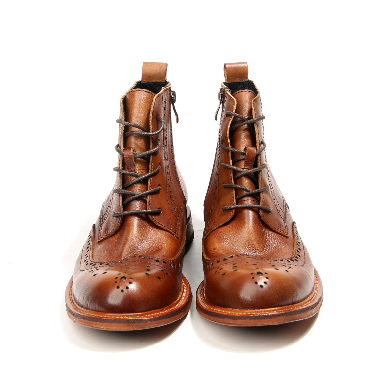 빈티지 남성 발목 첼시 부츠 럭셔리 정품 가죽 2025 - Men'S Shoes Brogues 리뷰 및 가격