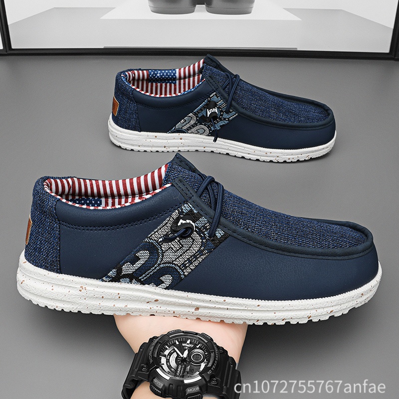 핫세일 블루/블랙 남성 로퍼 패션 컴포트 슬립온 남성  - Men'S Shoes For Sale 리뷰 및 가격