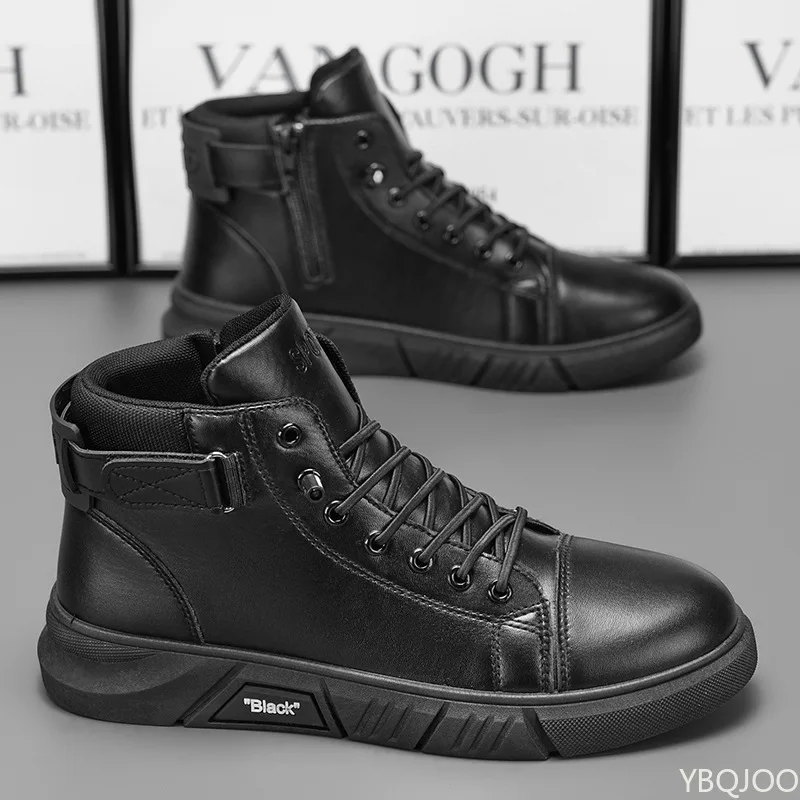 새로운 봄 가을 심플하고 편안한 하이탑 남성 신발 캐주 - Winter Boot Insulated 리뷰 및 가격
