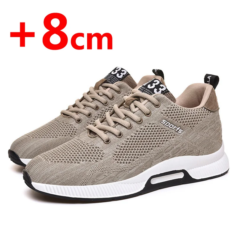 남성용 키높이 깔창 6CM 스포츠 캐주얼 키높이 신발  - Men Shoes Size Chart 리뷰 및 가격