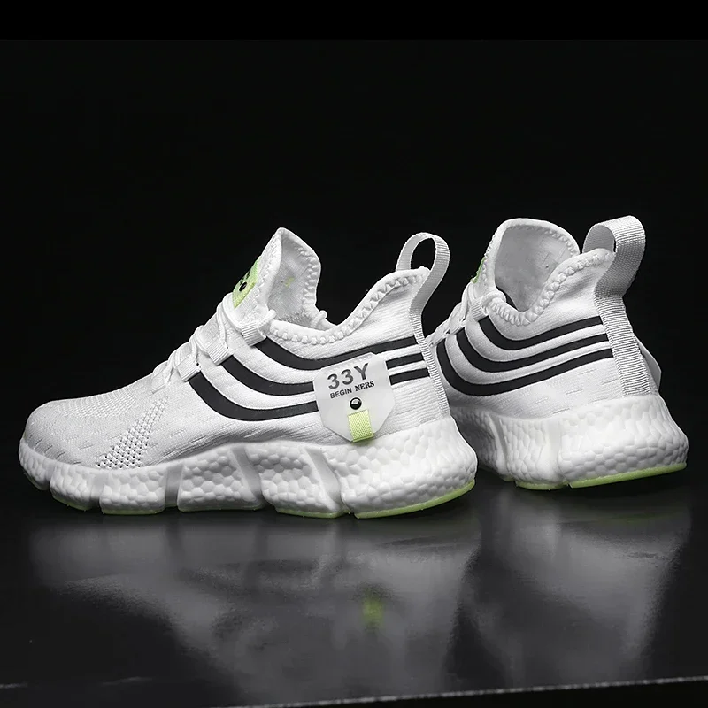 남성용 메쉬 통기성 운동화, 경량 미끄럼 방지 클래식  - Men Shoes Size Chart 리뷰 및 가격