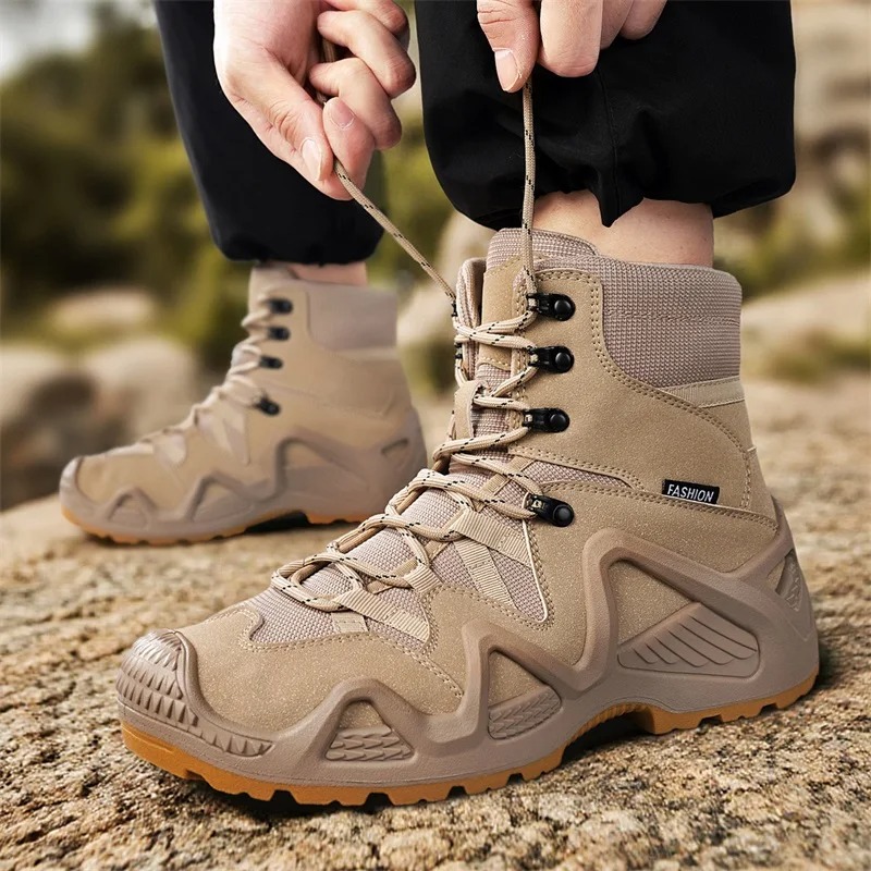 남성 전술 부츠 레이스업 브랜드 발목 등산화 사막 작업 - Hiking Boot Waterproof 리뷰 및 가격