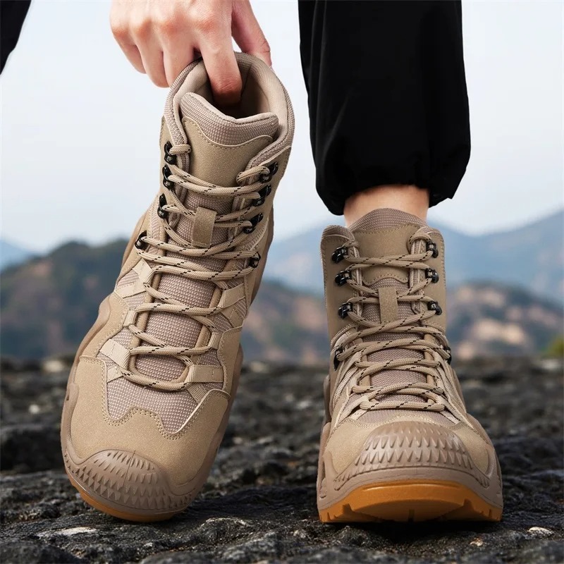 남성 전술 부츠 레이스업 브랜드 발목 등산화 사막 작업 - Hiking Boot Waterproof 리뷰 및 가격