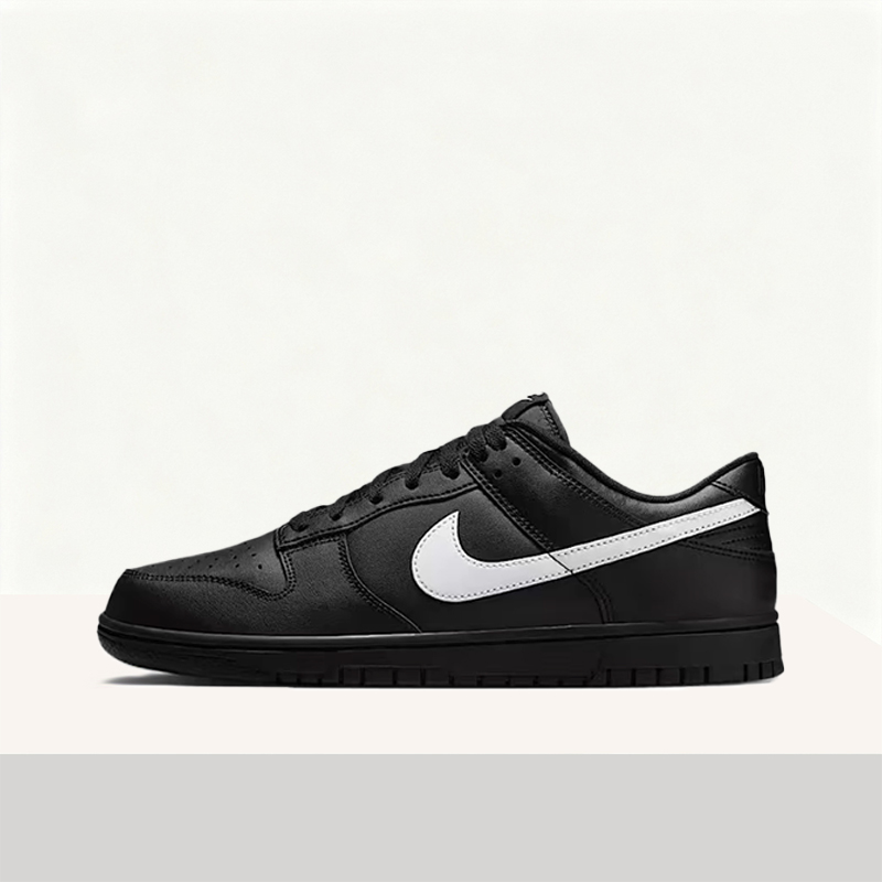 남성용 나이키 덩크 로우탑 스케이트 슈즈 - 블랙/화이 - Men'S Shoes Nike Black 리뷰 및 가격