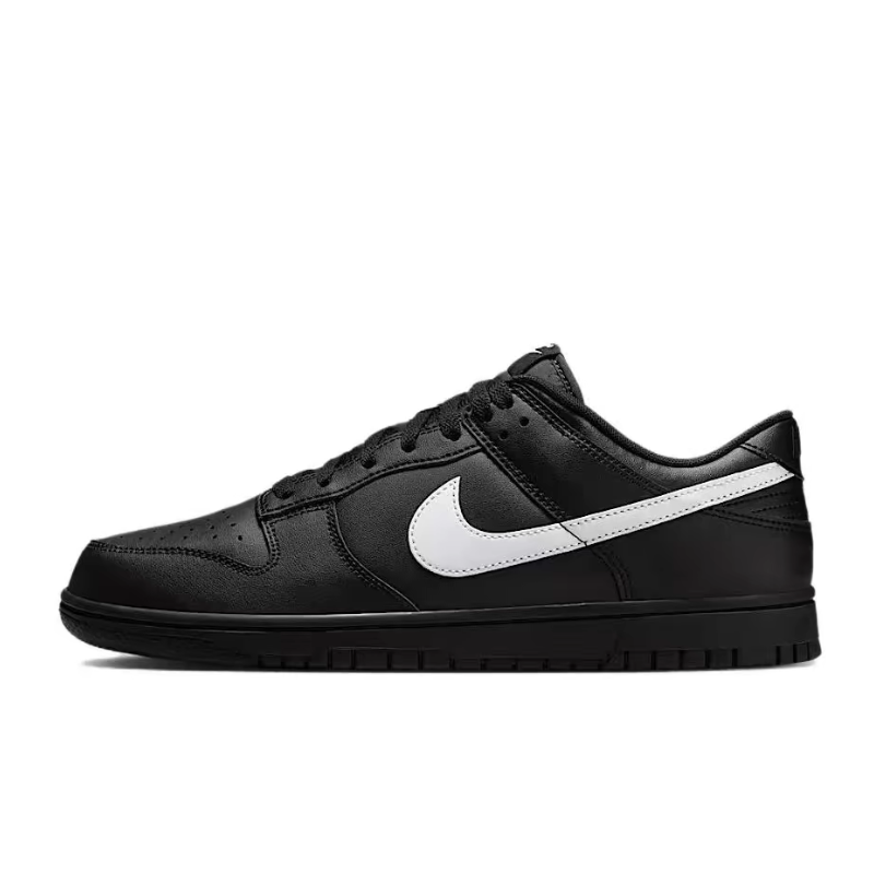남성용 나이키 덩크 로우탑 스케이트 슈즈 - 블랙/화이 - Men'S Shoes Nike Black 리뷰 및 가격