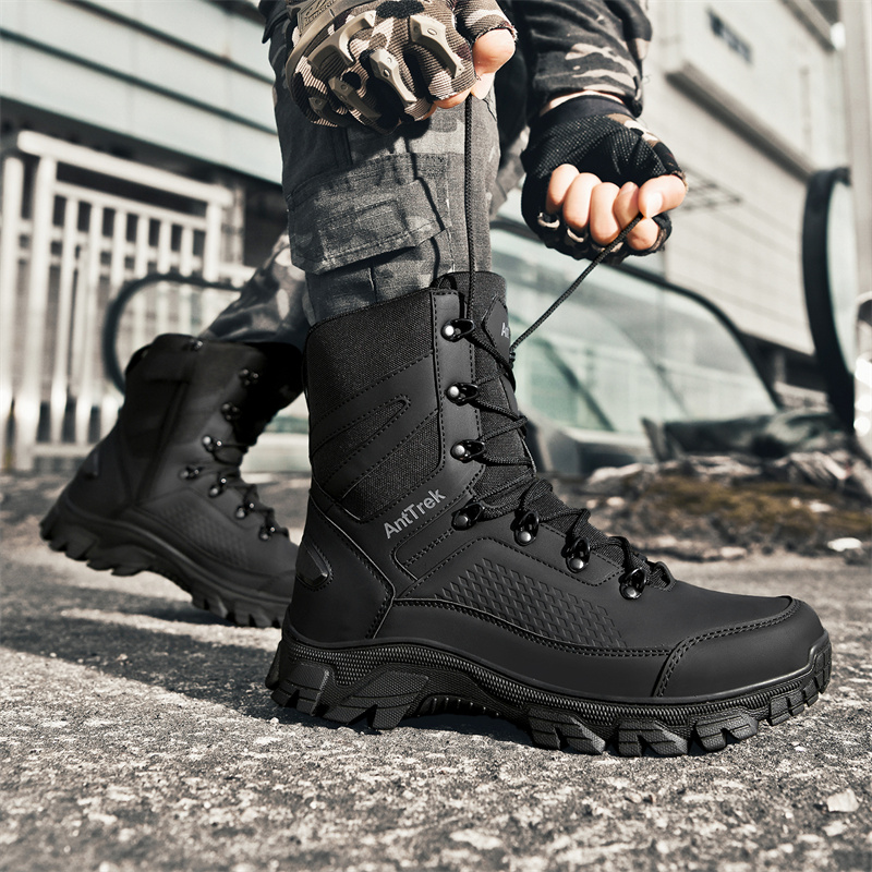 남성용 와일드 트레이닝 부츠 사계절용 하이탑 논슬립 방 - Hiking Boot Waterproof 리뷰 및 가격