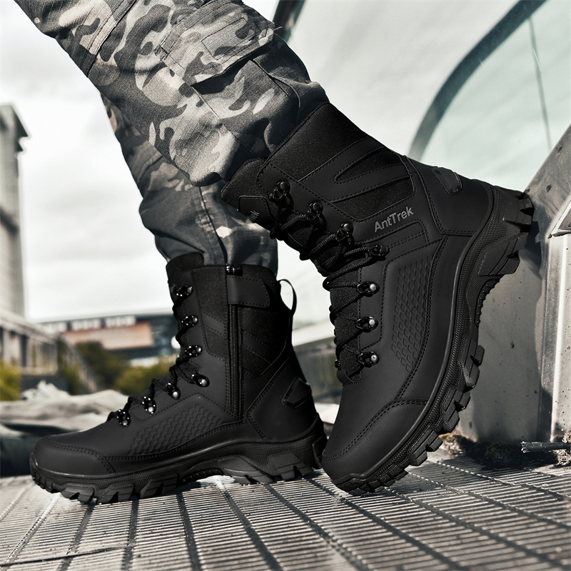 남성용 와일드 트레이닝 부츠 사계절용 하이탑 논슬립 방 - Hiking Boot Waterproof 리뷰 및 가격
