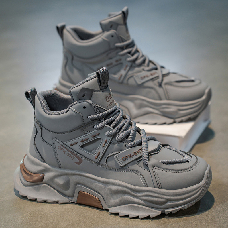 하이탑 통기성 미끄럼 방지 남성 신발 2025 가을 핫 - Men'S Shoes For Sale 리뷰 및 가격