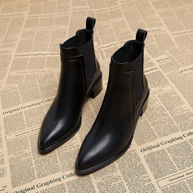 여성용 겨울 플리스 안감 첼시 부츠 포인티드 토 청키  - Winter Boot Insulated 리뷰 및 가격
