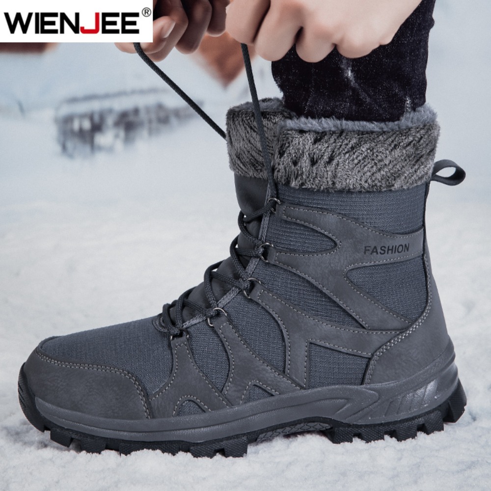 브랜드 남성 겨울 신발 방수 남성 부츠 따뜻한 플러시  - Hiking Boot Waterproof 리뷰 및 가격