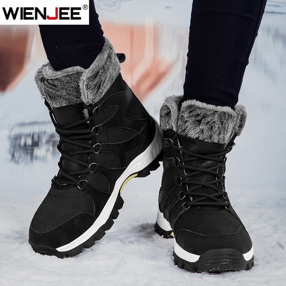 브랜드 남성 겨울 신발 방수 남성 부츠 따뜻한 플러시  - Hiking Boot Waterproof 리뷰 및 가격