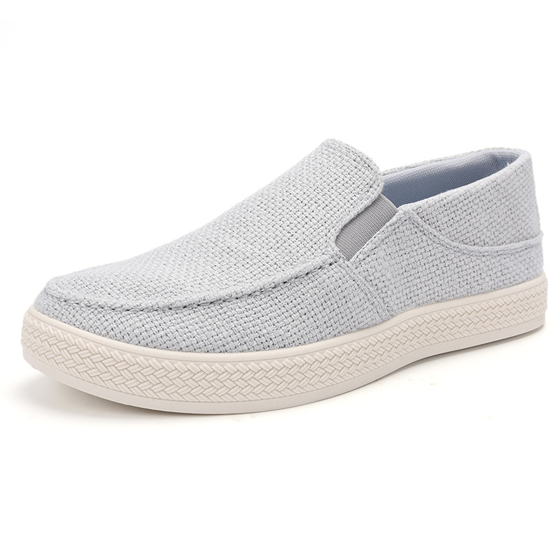 남성 린넨 슬립온 로퍼 통기성 있는 직조 원단 갑피 내 - Men Shoes Ecco 리뷰 및 가격
