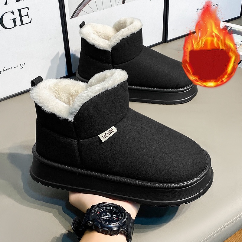 인기 있는 가을 및 겨울용 플리스 안감 따뜻한 커플 스 - Winter Boot Insulated 리뷰 및 가격