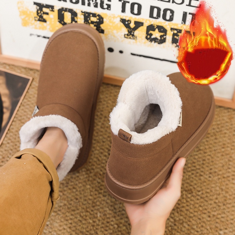 인기 있는 가을 및 겨울용 플리스 안감 따뜻한 커플 스 - Winter Boot Insulated 리뷰 및 가격